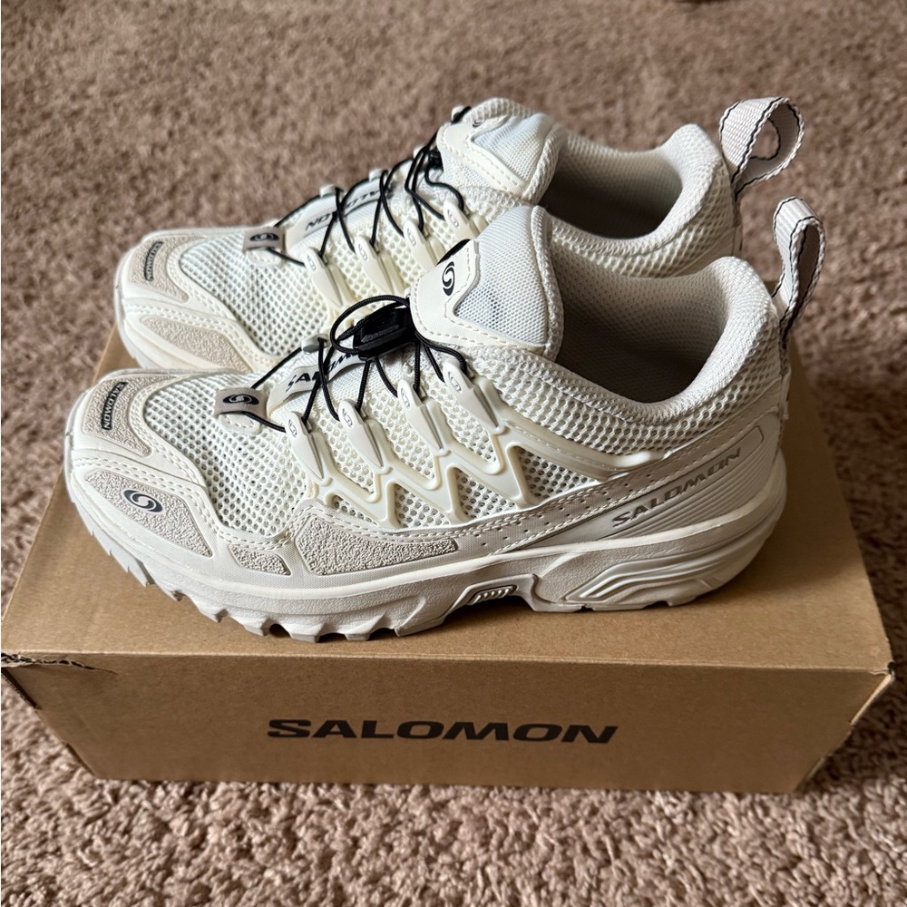 Salomon White Athletic Shoes